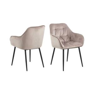 Actona Étkezőszék karfákkal AYLIN 1 db rózsaszín 0000086203 kép