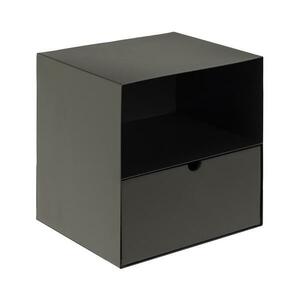 Actona Fekete BEKIM éjjeli szekrény, falra szerelhető opciónál 0000090850 kép