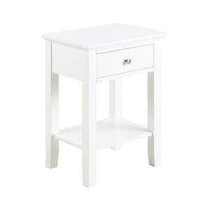Actona LARA éjjeli szekrényke, fehér színben 0000093753 kép