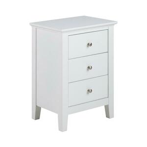 Actona LARA éjjeli szekrényke, fehér színben 0000093751 kép