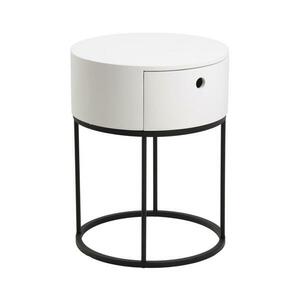 Actona COLUM éjjeli szekrényke, fehér színben 0000102923 kép