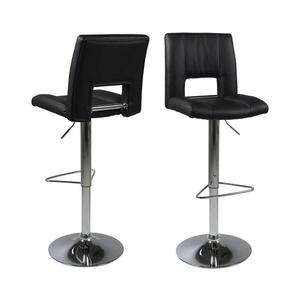 Actona Bárszék SERENA 1 db fekete/matt króm 0000053828 kép