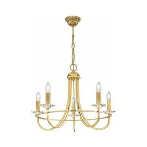 Kolarz 330.85.8C IMPERIAL kristály csillár láncon 5xE14/60W/230V arany 330.85.8C kép