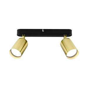 Spotlámpa KONCEPT 2xGU10/35W/230V fekete/arany C1313 kép
