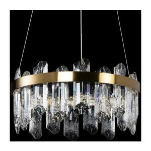 LED Csillár zsinóron LED/62W/230V átm. 50 cm arany W kép