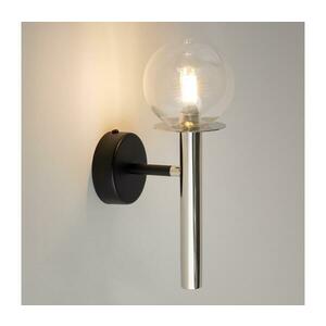 Fali lámpa DAISY 1xG9/12W/230V fényezett króm/fekete/átlátszó 40755 kép