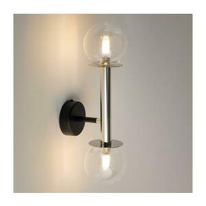 Fali lámpa DAISY 2xG9/12W/230V fényezett króm/fekete/átlátszó 40756 kép