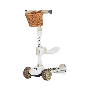 Lionelo FRANKY 2v1 gyerek roller fehér/beige 5903771707763 kép