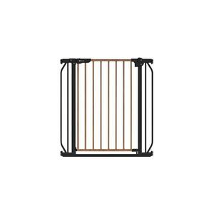 Lionelo TRUUS SLIM biztonsági kapu fekete/barna 5903771705929 kép