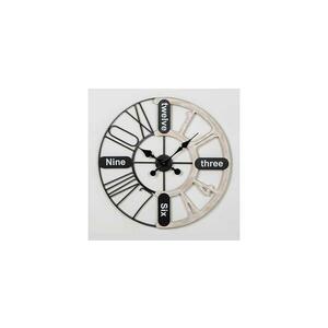 Eurolamp Falióra 1xAA átm. 60 cm fekete/fehér patina 753 kép