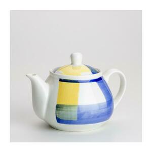 Kerámia kávéfőző fedővel, Lucie, fehér kép