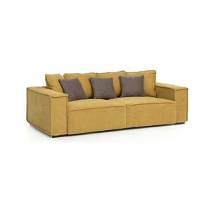 Minimaxx BOLZANO kanapé, sárga/barna 5945868070787 kép