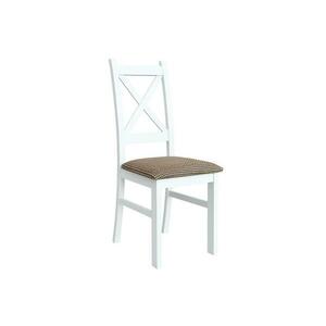 Femix NATE étkezőszék fehér/barna 8590828090519 kép