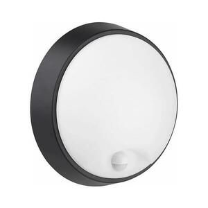 Greenlux LED Kültéri fali lámpa érzékelővel LED/12W/230V IP65 fekete kép