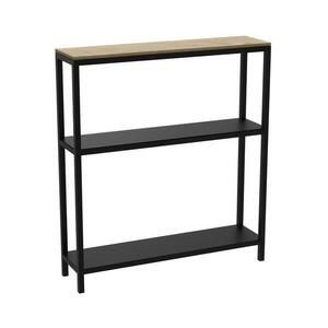 Fürdőszoba állvány 67x60 cm fekete 9883 kép