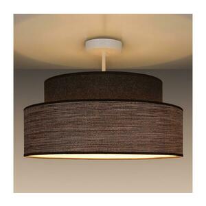 Felületre szerelhető csillár GRACE 1xE27/60W/230V átm. 40 cm barna/bézs 0670 kép