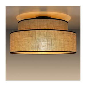 Mennyezeti lámpa BOHO 1xE27/60W/230V átm. 40 cm bézs 0126 kép