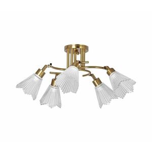 Csillár rúdon 5xE14/60W/230V arany W kép