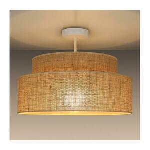 Felületre szerelhető csillár BOHO 1xE27/60W/230V átm. 40 cm bézs 0648 kép