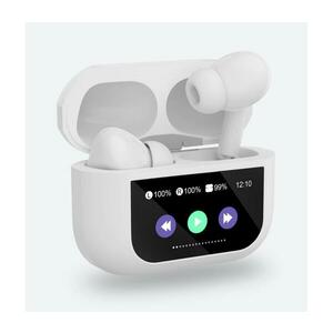 Vezeték nélküli fülhallgató LCD kijelzővel fehér PM1005W kép