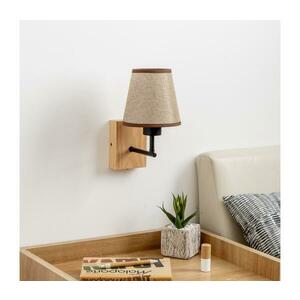 Brilagi - Fali lámpa NUBILA WOOD 1xE27/25W/230V tölgy/barna BG1561+BG1570 kép