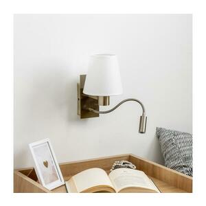 Brilagi - LED Fali lámpa NUBILA 1xE27/25W/230V + LED/3W réz/fehér BG1557+BG1573 kép