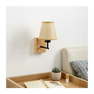 Brilagi - Fali lámpa NUBILA WOOD 1xE27/25W/230V tölgy/világosbarna BG1561+BG1571 kép