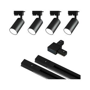 Spotlámpa sínrendszerrel 4xGU10/25W/230V 2 m fekete 5903271846306 kép