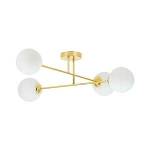 Csillár 4xE27/35W/230V átm. 70 cm arany 5903271845798 kép