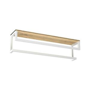 Fali törölközőtartó polccal 14x60 cm fehér 9867 kép