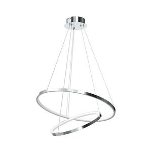 LED Csillár zsinóron HOOP LED/51W/230V átm. 60 cm 4000K fényezett króm ML1550 kép