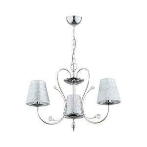 Csillár láncon UNITY 3xE27/15W/230V fényezett króm 26253 kép