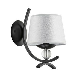 Fali lámpa SMITH 1xE14/10W/230V fekete/ezüst 22840 kép