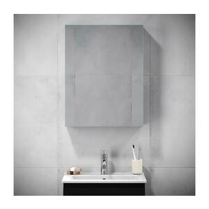 BATH DELUXE KENWOOD tükrös fürdőszobai szekrény, 65x50 cm, fekete 02 kép