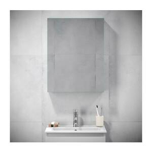 BATH DELUXE Tükrös fürdőszobai szekrény KENWOOD 65x50 cm fehér 02 kép