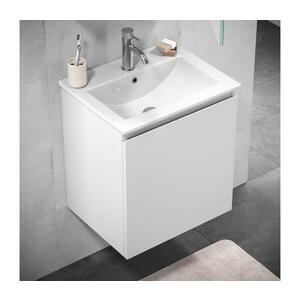 BATH DELUXE Fürdőszobai szekrény mosdóval KENWOOD, 51 cm, fehér 09 kép