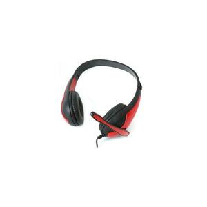 Vezetékes fülhallgató mikrofonnal piros FH4008R kép
