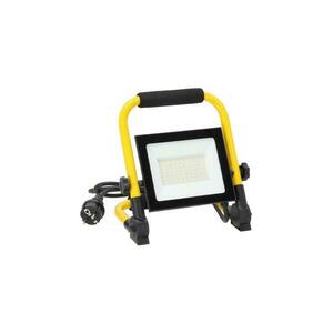 LED hordozható reflektor TIGRA LED/50W/4000K IP54 fekete/sárga 003937 kép