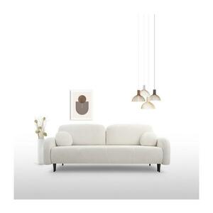 Laski Kihúzható kárpitozott háromszemélyes kanapé CLOUDY, krémszínű 8590828984955 kép