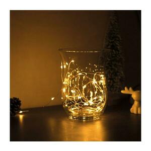 LED Karácsonyi lánc 50xLED/3xAA 5, 25m meleg fehér gl kép