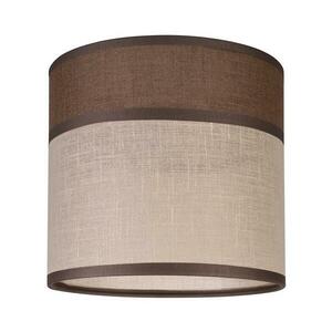 Pótló árnyékoló ANDREA E27, 16 cm átmérő, barna/beige shade 55 sonoma kép