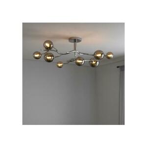 Brilagi - LED felületre szerelt csillár MISTEL 9xG9/3W/230V fekete króm/füstszínű 3009-9CS kép