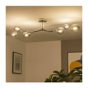 Brilagi - LED felületre szerelhető csillár MISTEL 6xG9/3W/230V fekete króm/füstszínű 3009-6CS kép
