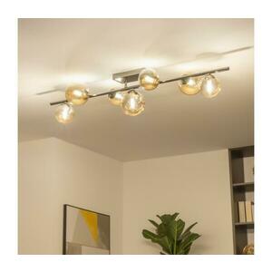 Brilagi - LED Felületre szerelhető csillár MILLA 7xG9/3W/230V fekete króm/arany 7010-7CA kép
