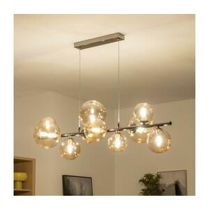 Brilagi - LED csillár kábelen MILLA 10xG9/3W/230V fekete króm/arany 7010-10CA kép