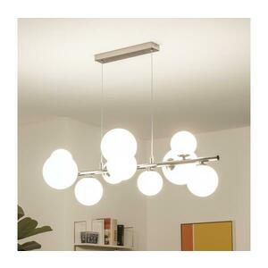 Brilagi - LED csillár kábelen MILLA 10xG9/3W/230V fekete króm/fehér 7010-10CW kép