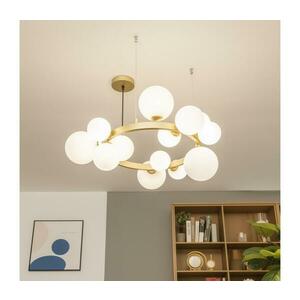 Brilagi - LED Csillár zsinóron MILLA 15xG9/3W/230V arany/fehér 6010-15GW kép
