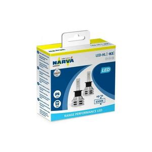 KÉSZLET 2x LED Autó izzó H3 PK22s/19W/12V 6500K kép