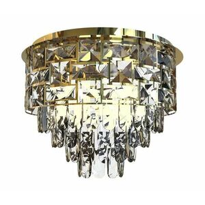 Mennyezeti lámpa LUXURIA 9xE14/40W/230V átm. 48 cm arany ML8884 kép