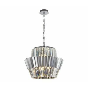 Csillár láncon DONNA 12xE14/40W/230V átm. 55 cm matt króm ML0416 kép